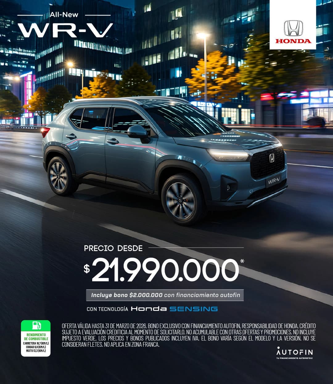 Honda WR-V - miniatura 14